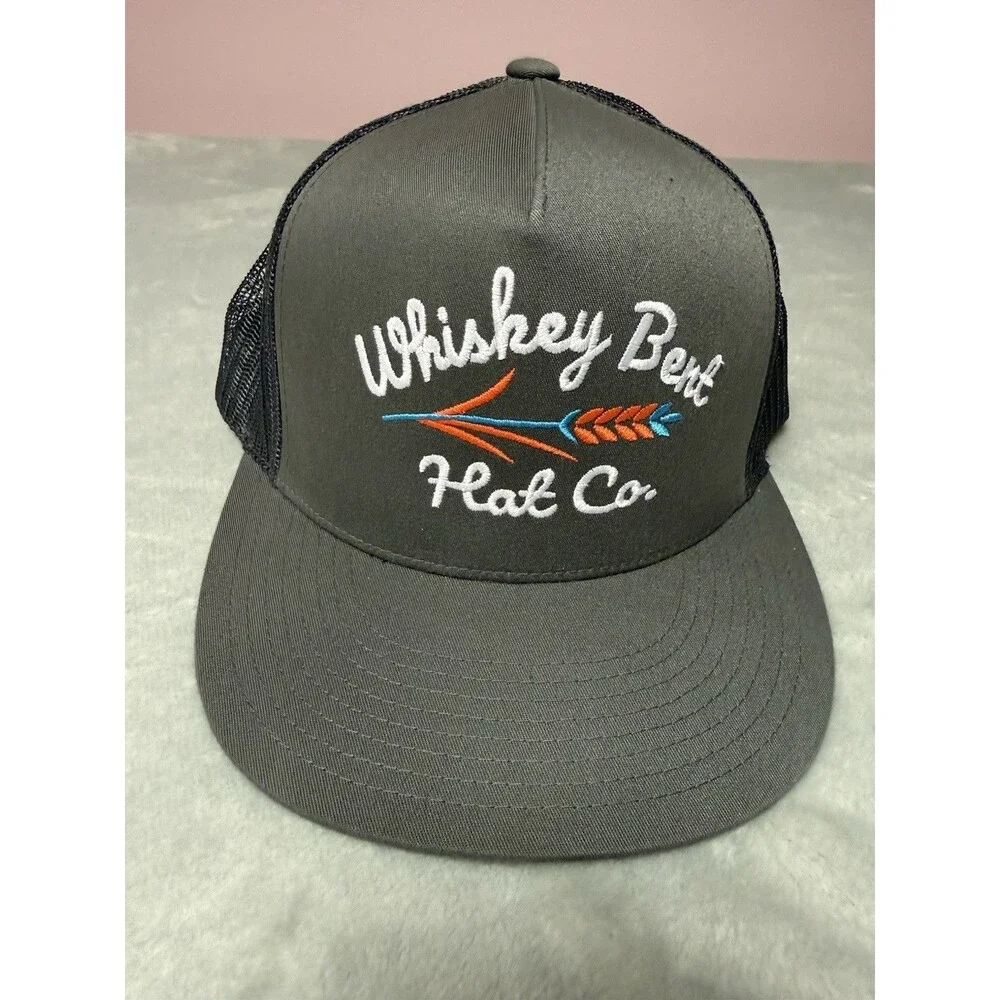 Whiskey Bent Hat Co Troubadour Classic Trucker Mesh Back Adjustable Snapback